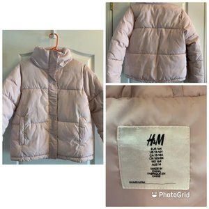 H&M Girls Puff Jacket - Size 13/14 Youth